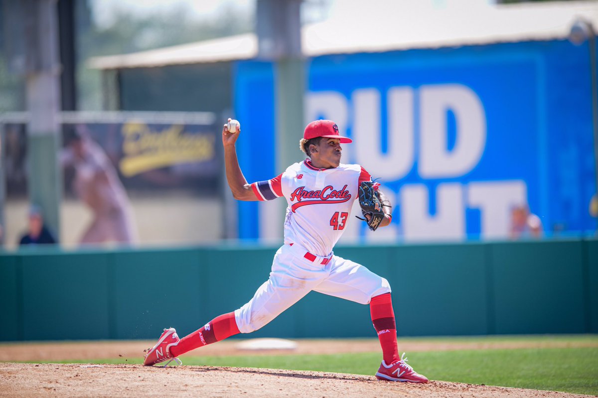 AreaCodeBSB's tweet photo. #ACGames19 Notable Pitching Performances

• Miles Garrett (Nationals) - 
5IP (2GP), 0H, 0R, 0BB, 6Ks

• Cam Brown (Rangers) -
4IP (2GP), 0H, 0R, 1BB, 9Ks

• Jared Kelley (Rangers) -
3 IP (1GP), 0H, 0R, 1 BB, 6Ks https://t.co/6LUlExxG4y