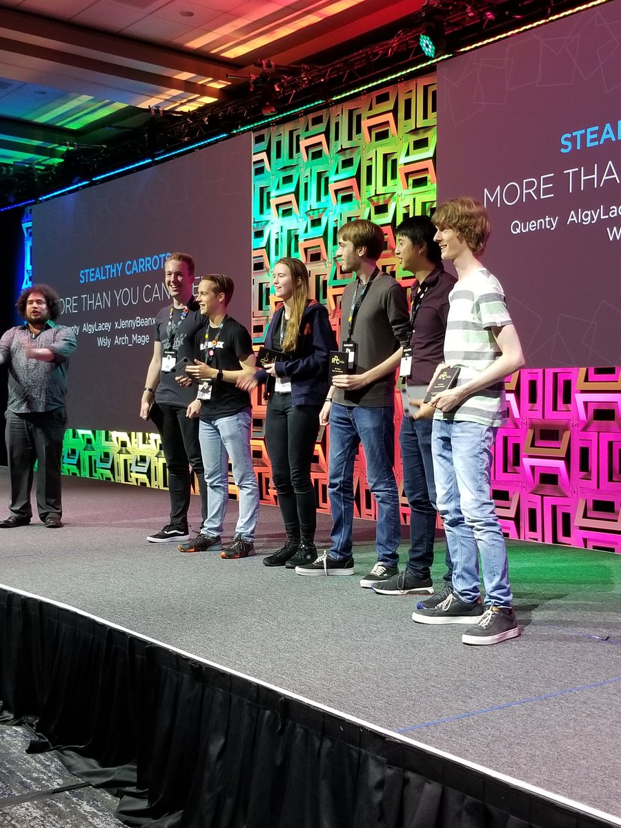 Roblox Developer Relations On Twitter Stealthy Carrots Is Our Winning Team For The Rdc2019 Game Jam With Their Game More Than You Can Stew Their Names Will Be Engraved On A Trophy