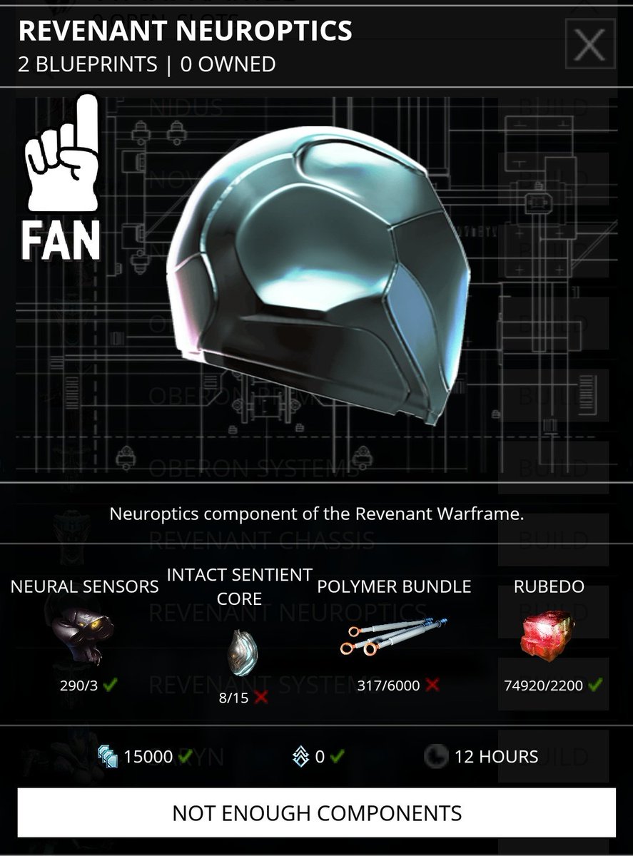 adri_unicornico's tweet photo. A falta de uno, va y me caen 2 planos después de 5 intentos en la misión en la que sale el drop. Llevo como 3 o 4 #stream intentándolo xD jajaja.
#Warframe #WarframeRevenant #RevenantNeuroptics #Drops #StreamWarframe https://t.co/6CYuJ0tH9s