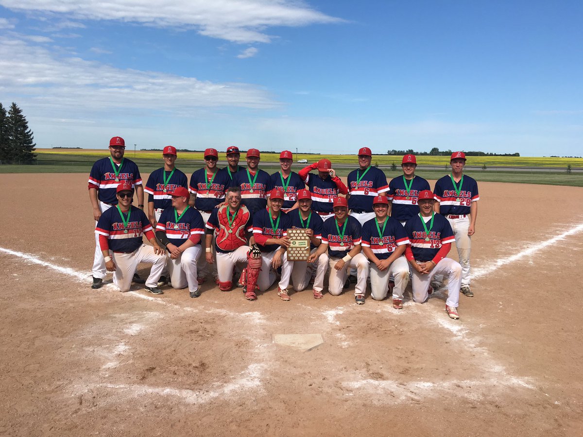 Congratulations to the Rosetown Angels who are our 2019 Senior AA Tier 4 Provincial Champions with a 4-1 win over the Sask Central Cannons.