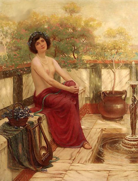 yianniseinstein's tweet photo. Abbey Alston (31.10.1864 –1949) was an English painter- https://t.co/ADG3KuX0sg