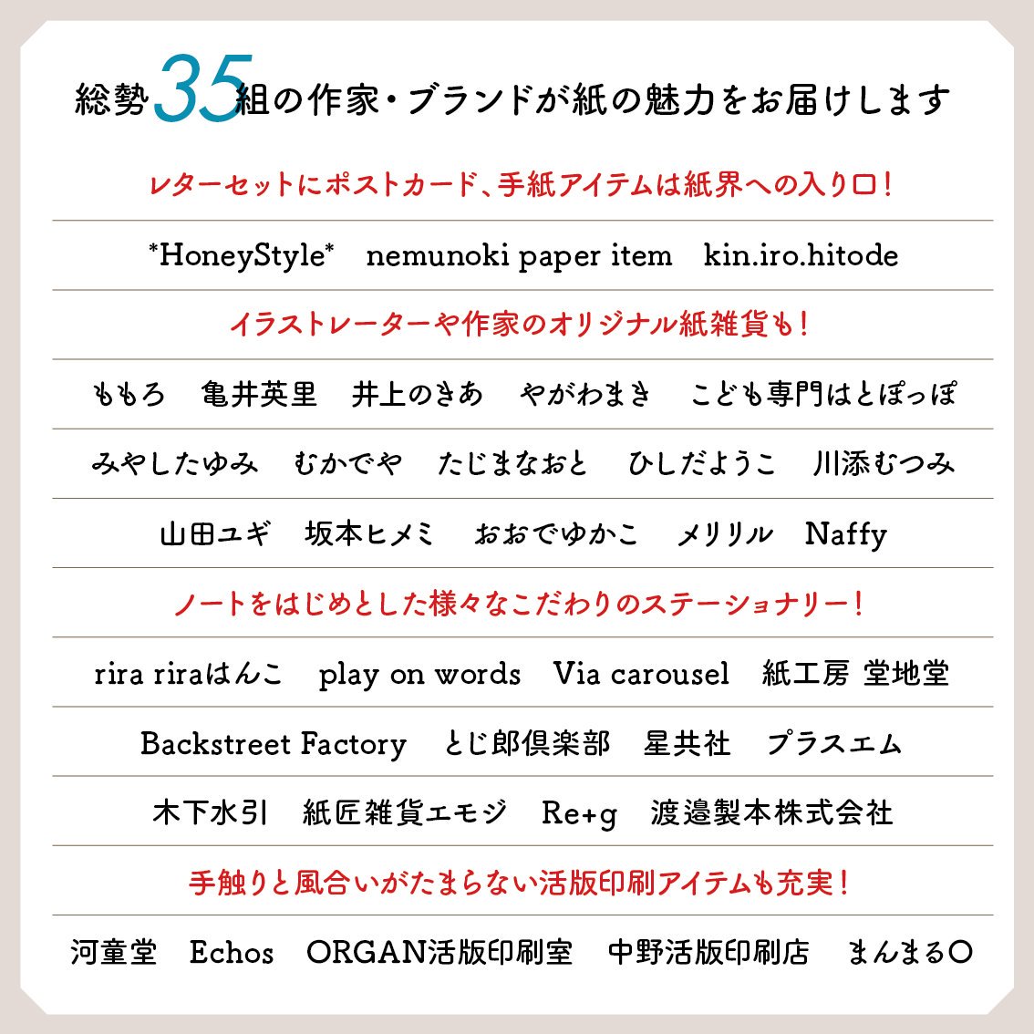 大阪に続いて東京でも今日から #ペパランド 開催です!池袋ロフトで8/12~9/8まで。すてきな紙グッズがたくさんありますのでぜひいらしてください? まんまる〇さん @mammaru_t とのコラボカード「働く男図鑑」新作も販売しますよ~??