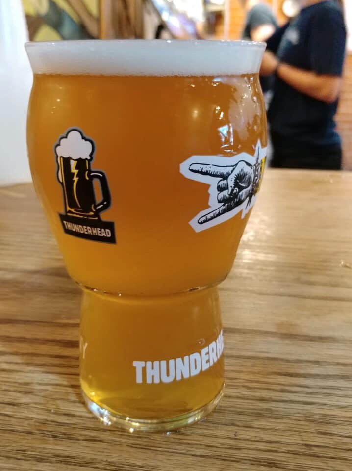 Our newest beer is a grapefruit lemondrop NEIPA that is low on bitterness, but gigantic on the aroma. It’s robust yet dry, hoppy AF, juicy smooth, and crushable. 

It’s on tap right now at the pub in Kearney.
#LetItPour #Craftbeer