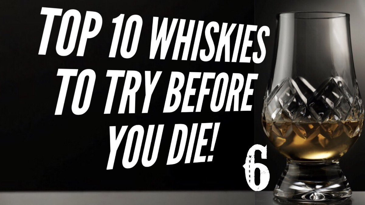 whisky_in_the_6's tweet photo. Top 10 Whiskies to Try Before You Die! Find out what they are. #trybeforeyoudie #scotch #bourbon #whisky #whiskey https://t.co/FNeQxZVCI8 https://t.co/WOPpFmcSHZ