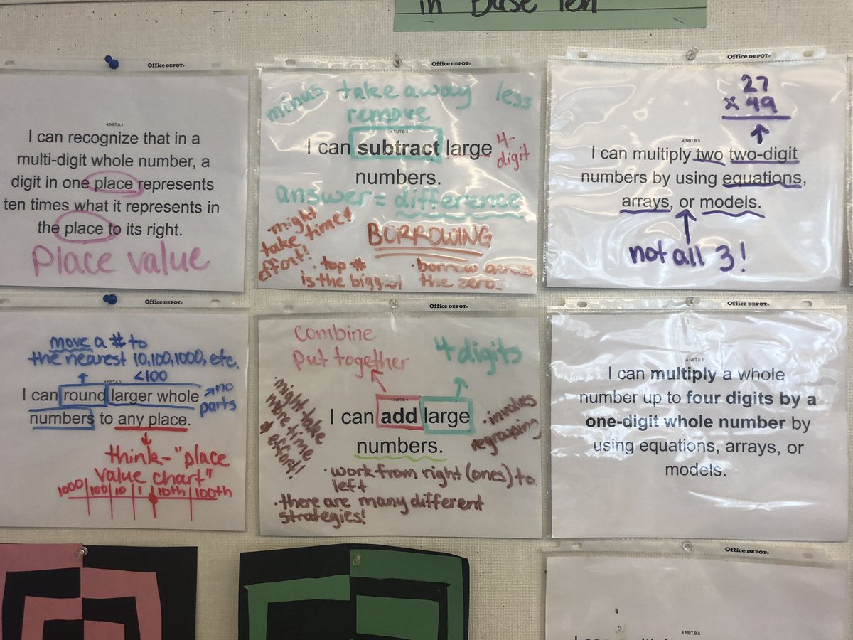 Mike_T_Perkins's tweet image. Examples of using learning targets as an instructional tool as well as providing students an anchor to monitor their learning. #LearningTargets #HitWhatYouSee #StudentEngagedAssessments