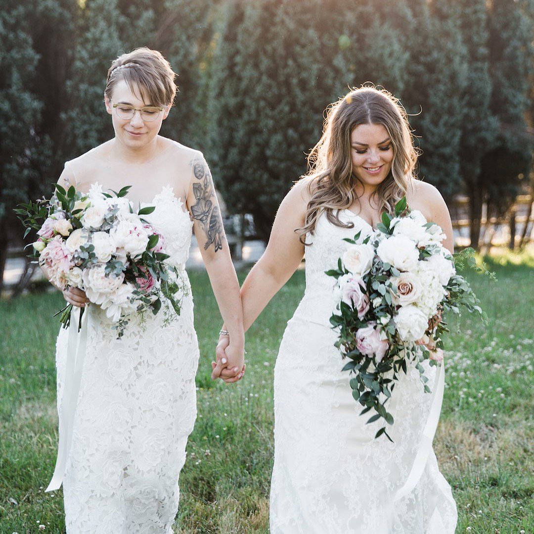 Walking into marriage like...
These brides are simply stunning!

via <a href="/LoveIncMag/">Love Inc.</a>
#loveislove #brides #bridalstyle #weddingday #weddingdetails #ido #marriageequality #smile #celebrate