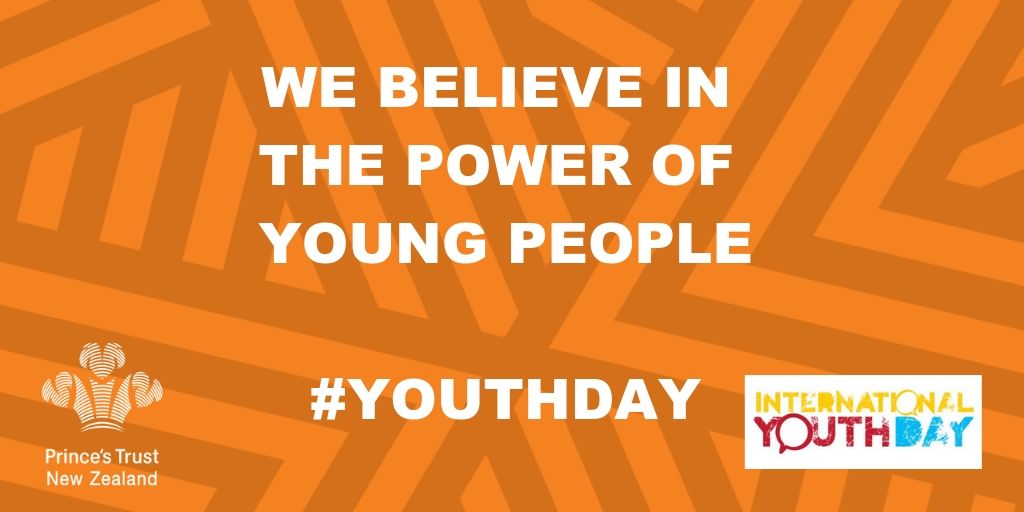 princestrustnz's tweet photo. Happy International #YouthDay! We’re proud to be part of @PrincesTrust Group which works to transform lives and build sustainable communities across the world, through partnerships, research and programme delivery -> https://t.co/XhdnivdhbH https://t.co/fbNOCm2prh