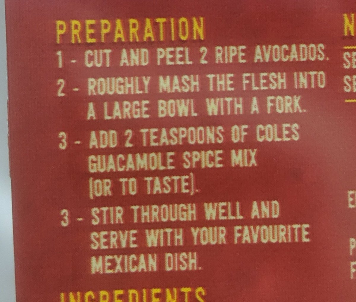 martingwheeler's tweet photo. Never heard the word "flesh" used to describe the inside of an Avacado before. https://t.co/XKPSwfkbyA