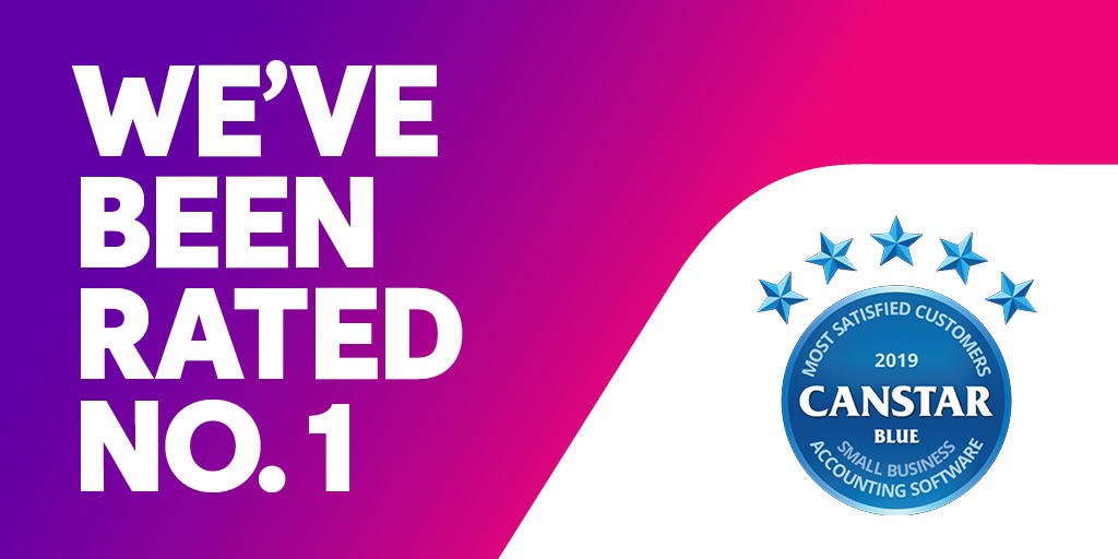 MYOB's tweet photo. Drum roll, please.
It’s official. We've been rated number one!
Each year Canstar Blue asks small businesses to rate their accounting software. The result? MYOB was rated no.1 for most satisfied customers.
Click here to see the report: https://t.co/vFJ1OVrS1l https://t.co/Kx5zMdgHKo