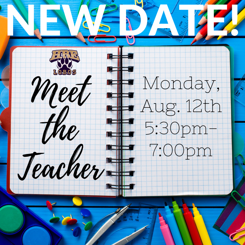 We are looking forward to greeting each of you on Monday, August 12 for Meet the Teacher night from 5:30-7:00. The first day of school will be Wednesday, August 14th, so please make sure that your child is registered for the 2019-2020 school year.