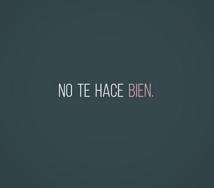 MZoeRodriguez's tweet photo. no te hace bien. https://t.co/p1w9pmwduH