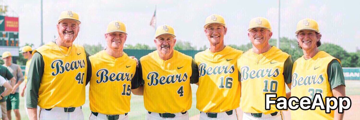 Alumni Game 2050 ⁦<a href="/BaylorBaseball/">Baylor Baseball</a>⁩ #OGR ⁦<a href="/alexAPphillips/">Alex Phillips</a>⁩ ⁦<a href="/HillKyleP_/">Kyle Hill</a>⁩ ⁦<a href="/joseph_heineman/">Joe Heineman</a>⁩ ⁦<a href="/Drew_Robertson8/">Drew Robertson</a>⁩ ⁦<a href="/montemayor_troy/">Troy Montemayor</a>⁩