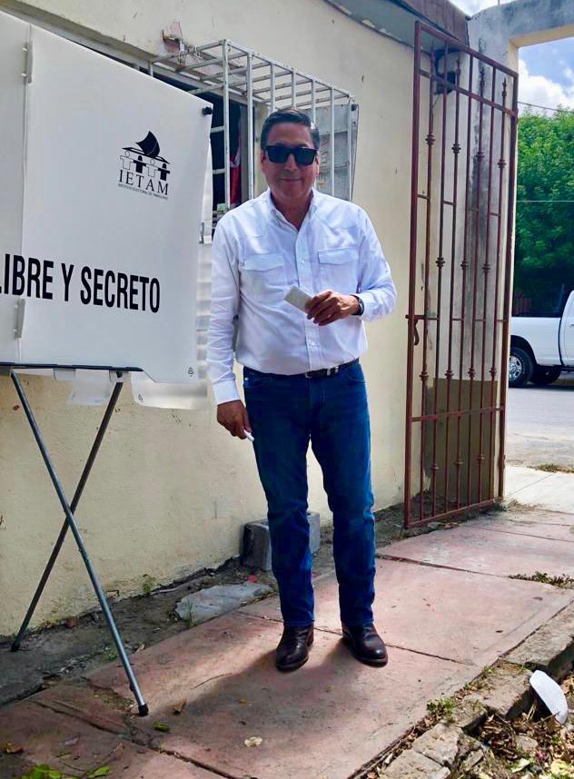 En este día de elecciones internas del <a href="/PRI_Nacional/">PRI</a> será la militancia quien decida el resultado. Acudí a participar hoy en Matamoros.