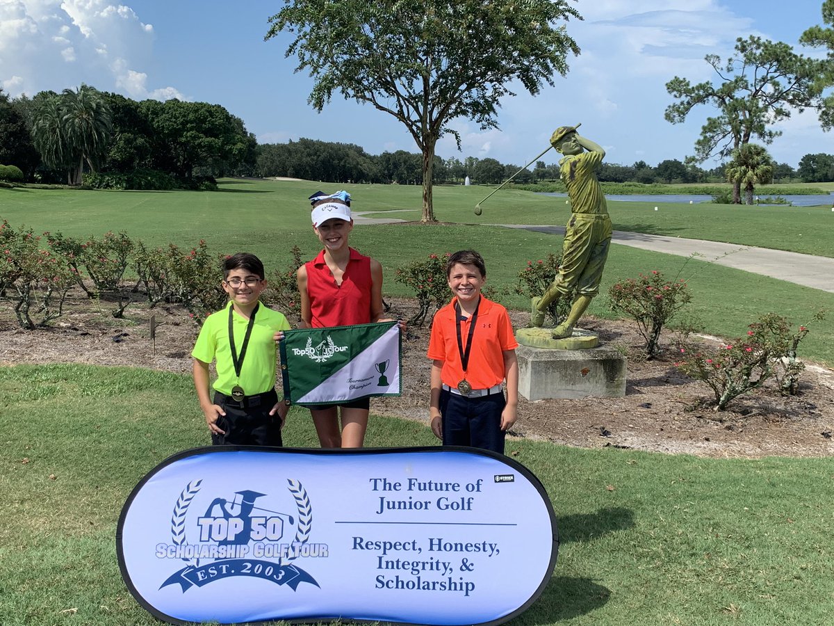 Katie_Adams23's tweet photo. Winner of the Top 50 Jr Tour Co-Ed division this weekend! Rounds of 42 and 46! @CallawayGolf @RoyalStCloud #CallawayCrusher https://t.co/2mwJLSSk6g