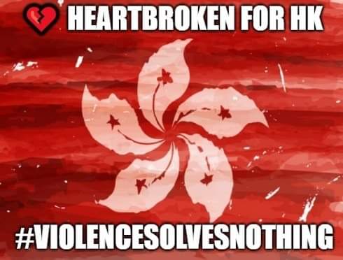 Project_TOM's tweet photo. 💔😢🇭🇰
#HeartbrokenForHK
#ViolenceSolvesNothing
#PrayForHK
#Kids&ElderlyCollateralDamage
#HongKongProtests
#HongKong https://t.co/vzFQWWCASz