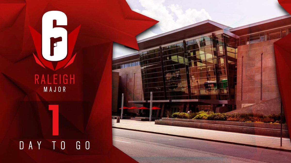 ESLRainbowSix's tweet photo. Tomorrow.

#RaleighMajor https://t.co/s1bQOgfoNe