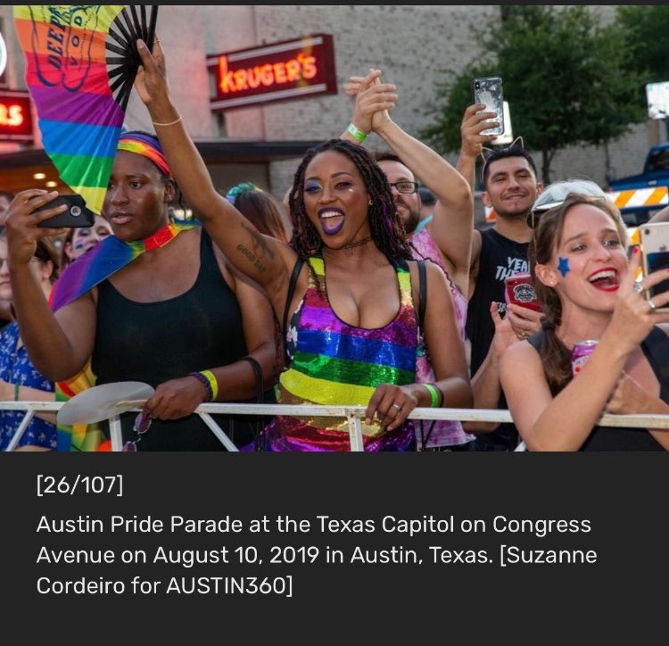 asiavondope's tweet photo. #PRIDEAustin was amazing! @austin360 https://t.co/qXXTygTDYL