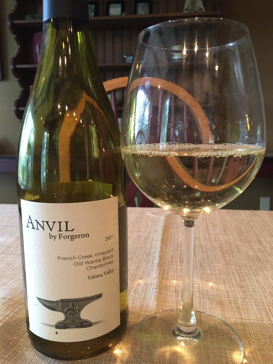 Jeff Tryka (@jtryka) on Twitter photo Enjoying a 2017 <a href="/ForgeronCellars/">Forgeron Cellars</a> Anvil Chardonnay #WAWine with my #SundayDinner! Ideal #wine with halibut! Enjoying a 2017 <a href="/ForgeronCellars/">Forgeron Cellars</a> Anvil Chardonnay #WAWine with my #SundayDinner! Ideal #wine with halibut!