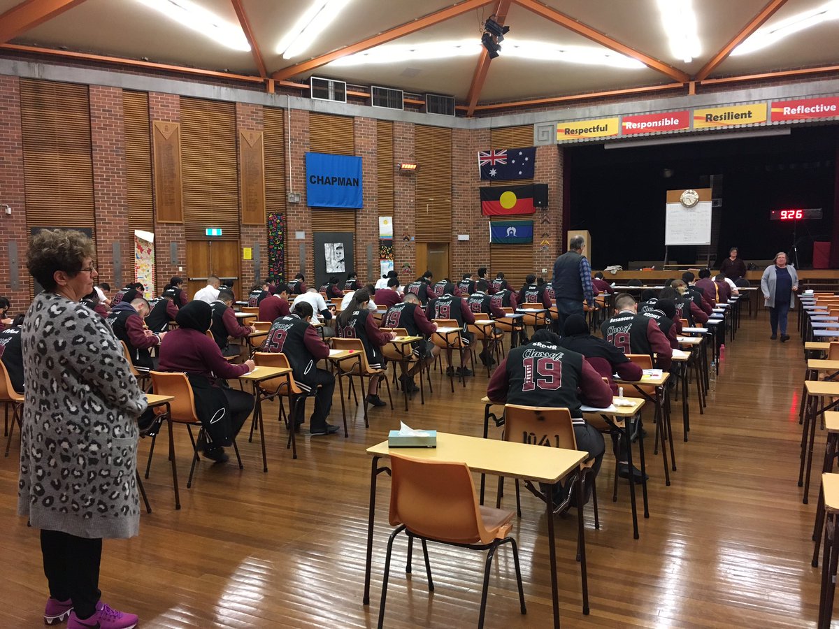 Good luck to our Year 12 students sitting their trial HSC exams starting today.