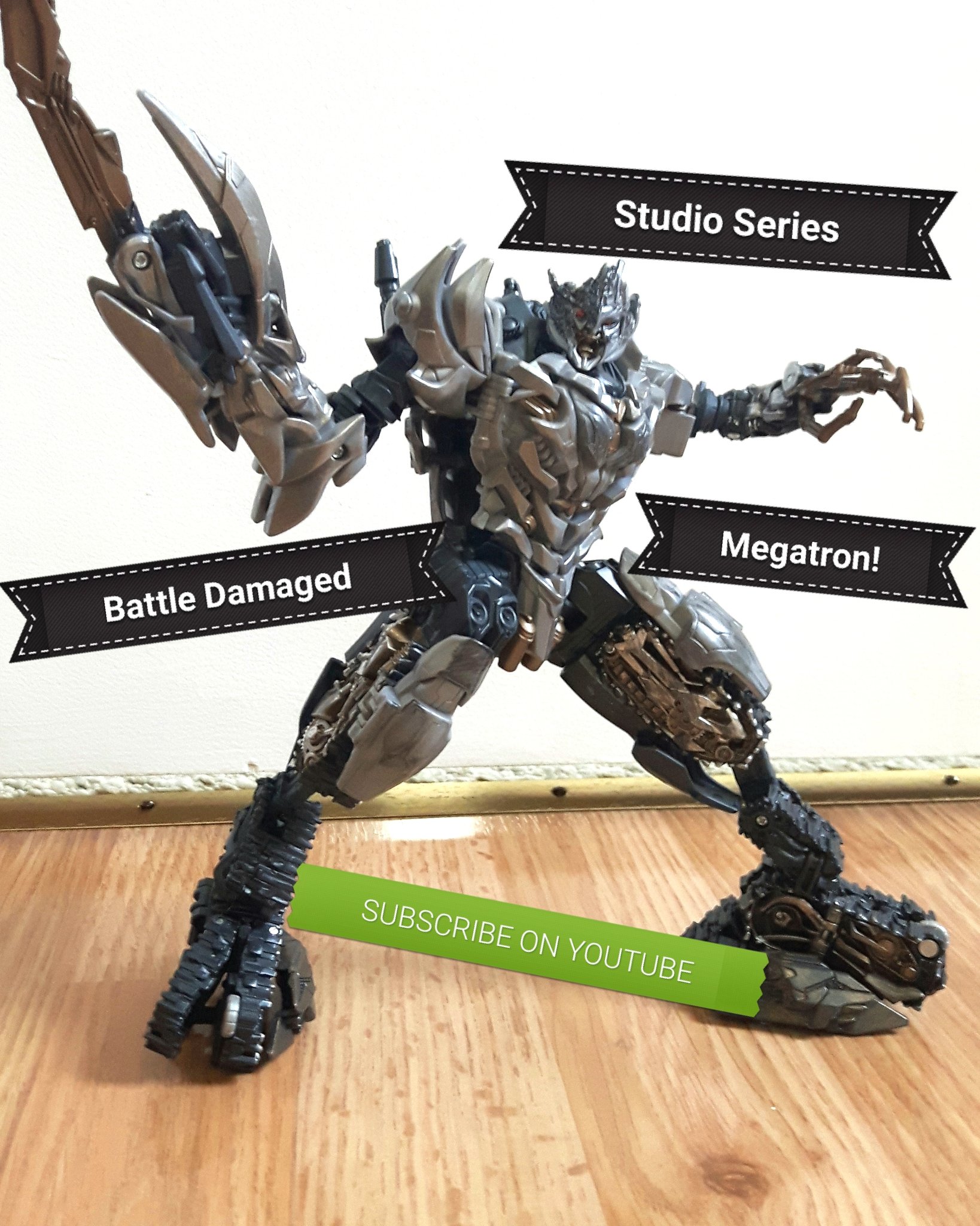 Studio series 31 battle damaged megatron 2025