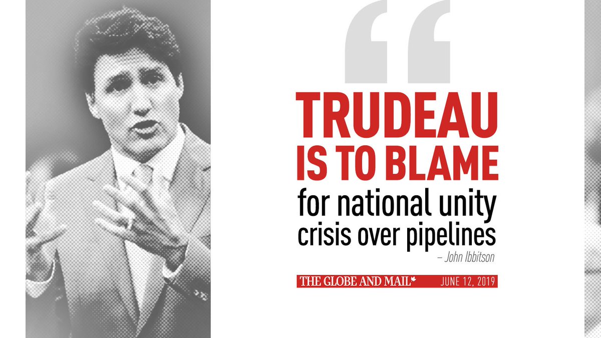 AndrewScheer's tweet photo. Justin Trudeau’s Bill C-69, which will come into force at the end of August, will prevent good jobs from coming to Canada &amp; threaten the financial security of millions of Canadians. It undermines our national economy &amp; national unity. I will repeal it so Canadians can get ahead. https://t.co/ctMbmTatNC