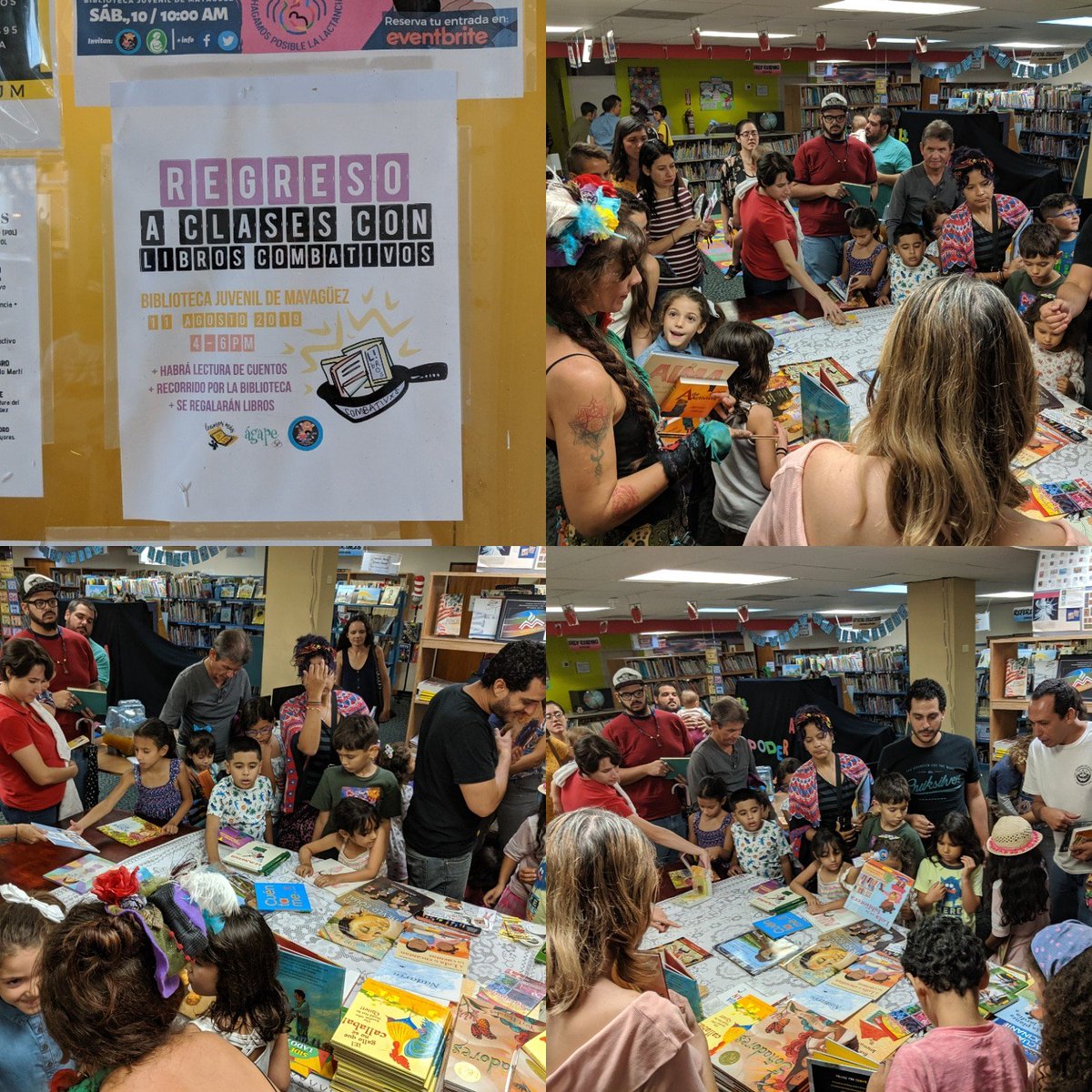 sujeilugo's tweet image. Libros para todes ✊🏽✊🏽 Gracias a todes que donaron e hicieron esto posible. No podían creer que podía llevarse Libros para sus casa. Hay que compartir la literatura y la lectura y hacerla accesible. 💜 #leertedapoder #libroscombativos