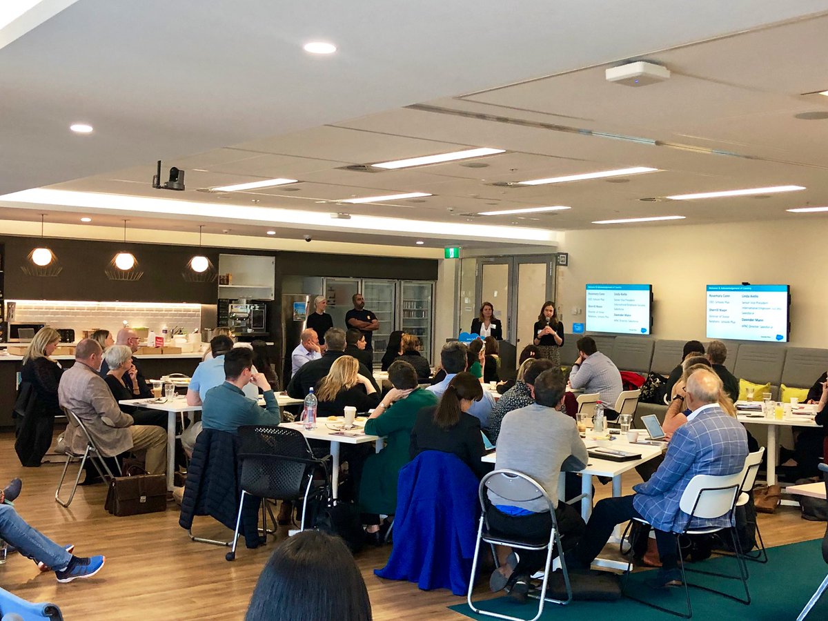 salesforceapac's tweet photo. 📚📝 Kicking off DAY 1 of @AusSchoolsPlus #collabforum. Over the next two days teachers from around Australia will engage in workshops and thinking sessions. Great introductions from @sherrillnixon @rosemaryconn @davsinghmann @Divaelle https://t.co/H8ZkADyVqk