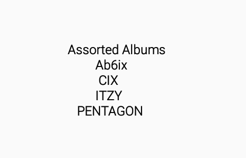 jistarmyeon's tweet photo. PH GO | HELP RT | Assorted Albums #jsmGO
Ab6ix
CIX
ITZY
Pentagon
DOP: August 25, 2019
Check out the form for more details~ ✨
🔗 https://t.co/siOcoEV0Lq https://t.co/DeQ24olJGS