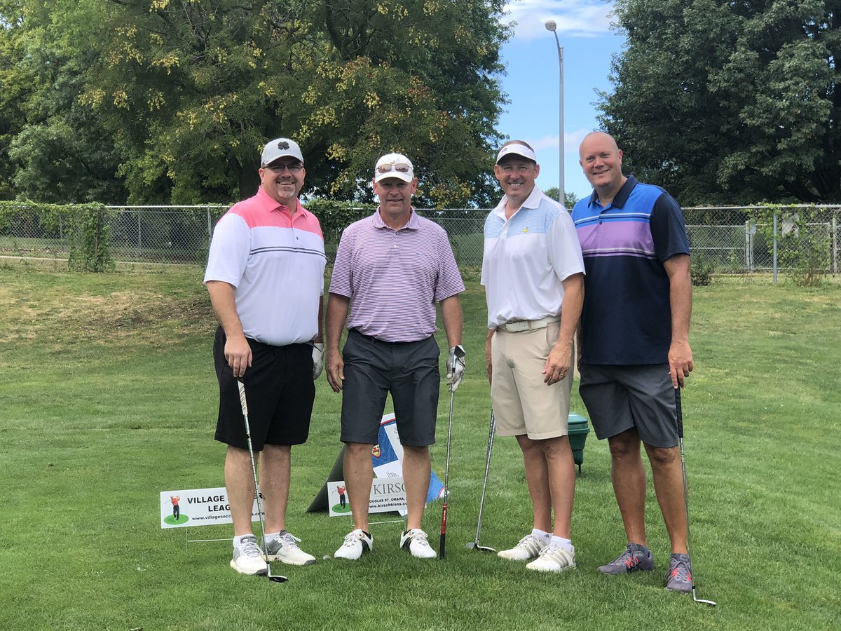 ThomsenMarc's tweet photo. Had a great time golfing with @todd_boeve @djkirchh69 @Mrcrcktt1Mcrock (Tim)  in the @EliteAcademyNE golf outing! https://t.co/iwjroxvN8n