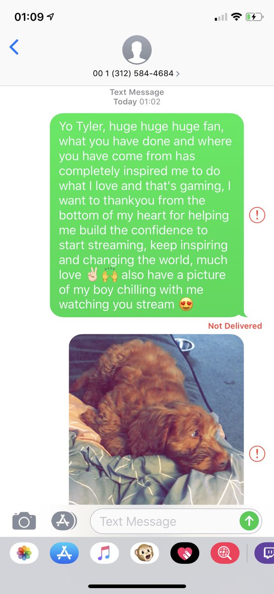 JamesKettle8's tweet photo. Sup @Ninja, really don’t know whether this will reach you or you see it but my text won’t send from across the pond in the UK. But wanted you to see what impact you have on people, appreciate the path you have paved for gamers 🙌✌🏻 @JessicaBlevins https://t.co/27bvCHUpSh