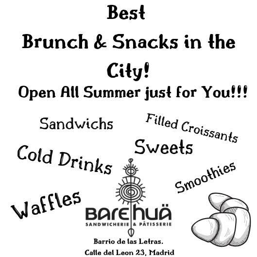 Barehua_sp's tweet photo. #Abiertostodoelverano #superbrunchs #dulceverano #maracuyasmoothies #calleleon23
#barriolasletras #Madrid https://t.co/Ur78sEfFa0
