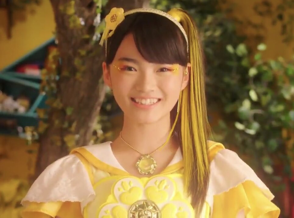 戦士服いーなー💕 #マジマジョピュアーズ #鶴屋美咲 🧡 #隅谷百花