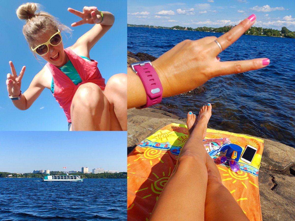 HeyItsMeMissJT's tweet photo. Run. Jump. Plunge. Swim. Tan. Repeat. #LakeLife Summer evenings done right! #Cardio #Sunday #WeekendsAtTheLake #GetOutside #AMtoPM ☀️💜🌊🌳 https://t.co/AbVM97SDXv