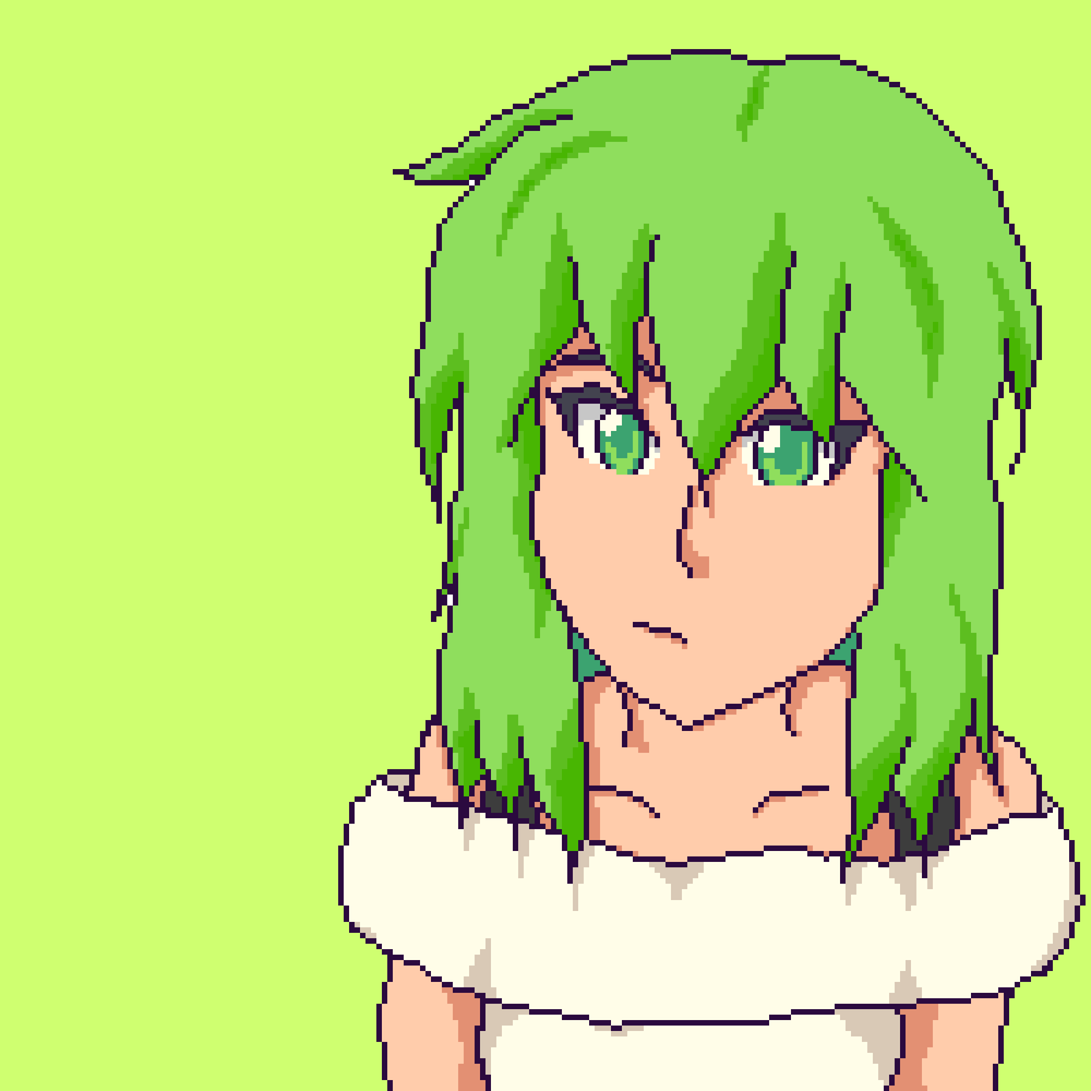 oNuzt_'s tweet photo. Segunda OC 🙂
#PixelArt #OC #CabeloVerde https://t.co/kd26vnE1C9