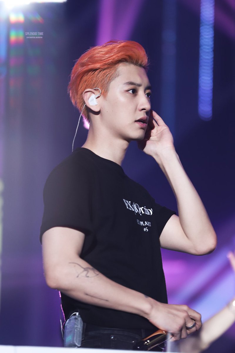 6104time's tweet photo. 초점이 안 맞았어요 너무 아쉬워요... 190811 EXplOration in HK #Chanyeol #찬열 #チャンヨル https://t.co/PeyTTH60RA