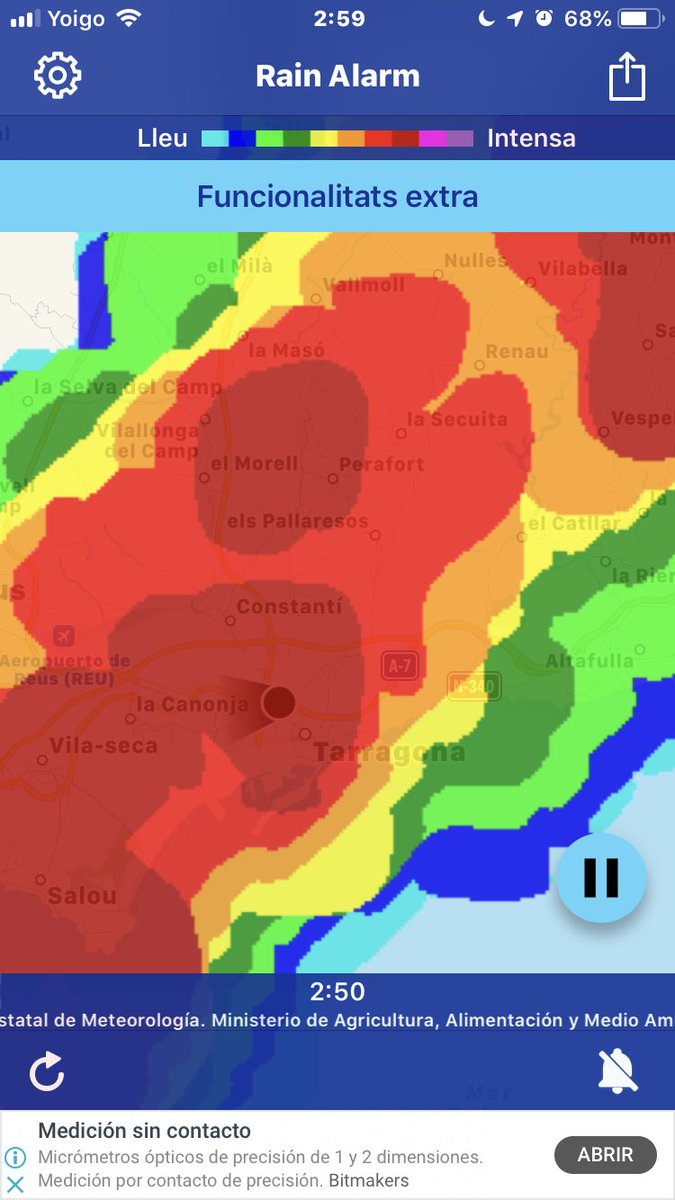 knoxtgn's tweet photo. #xarbot #estiu a #Tarragona ...@MeteoAjuntTGN #meteocat @meteocat https://t.co/xKHSr2MYpe