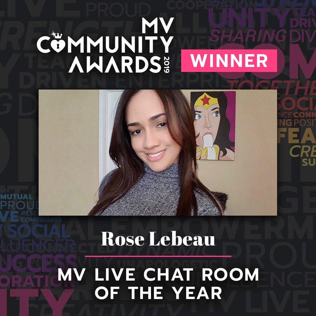 ManyVids on Twitter: "🎉 Congratulations to #RoseLeBeau for winning MV