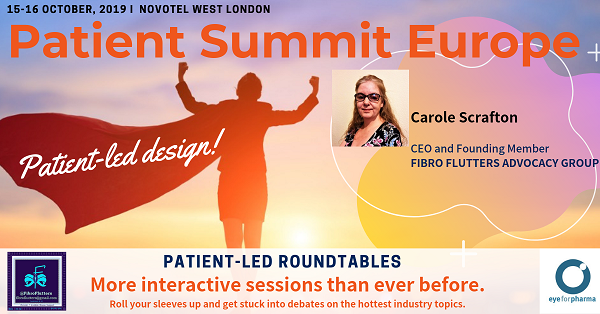 FibroFlutters's tweet photo. I'm speaking at the @eyeforpharma PATIENT SUMMIT EUROPE | Pharma’s home for patient-centricity in Europe
efppatient
We will be discussing how to improve #training, #education #language
#efpLondon #patientengagement #pharma… https://t.co/D8Ig57sgYb https://t.co/pmlXcr90Fh