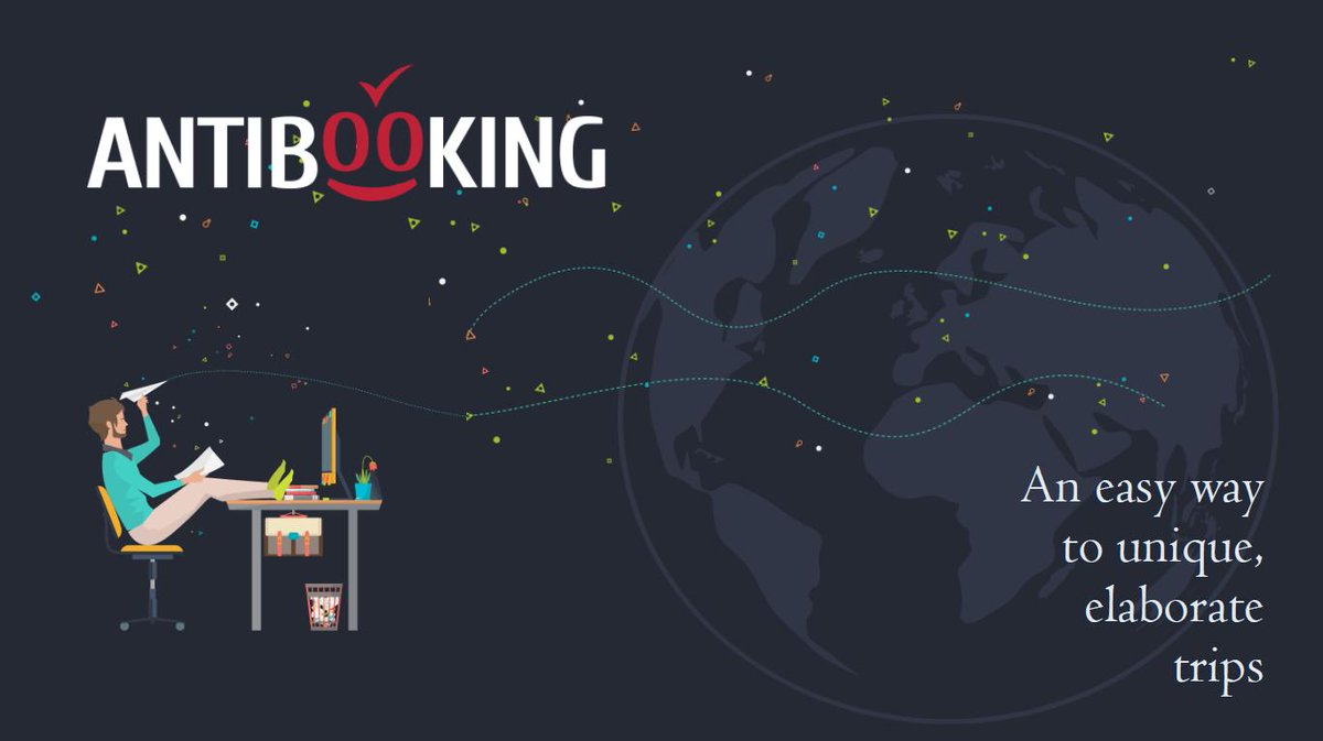 antibooking's tweet photo. #startup #traveltech #SocialNetworks BE FREE!
https://t.co/qM1r1p8FXr https://t.co/oVmUCZuaMN