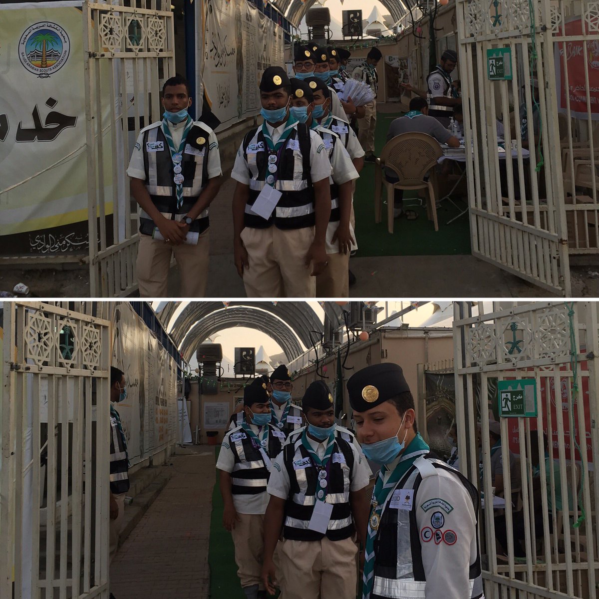 wadihaj40's tweet photo. انطلق كشافة معسكر منى الوادي في الصباح الباكر الى الإرشاد حجاج بيت الله الحرام 
#الكشافه_في_الحج2
#معسكر_منى_الوادي
#معسكرات_الخدمة_العامة
#جمعية_الكشافة
#الكشافه_في_الحج1 https://t.co/BdkREYkhQo