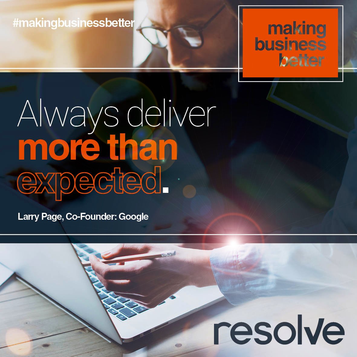 resolve_sp's tweet photo. #MondayMotivation #ResolveSP #MakingBusinessBetter https://t.co/g19DiteoXk