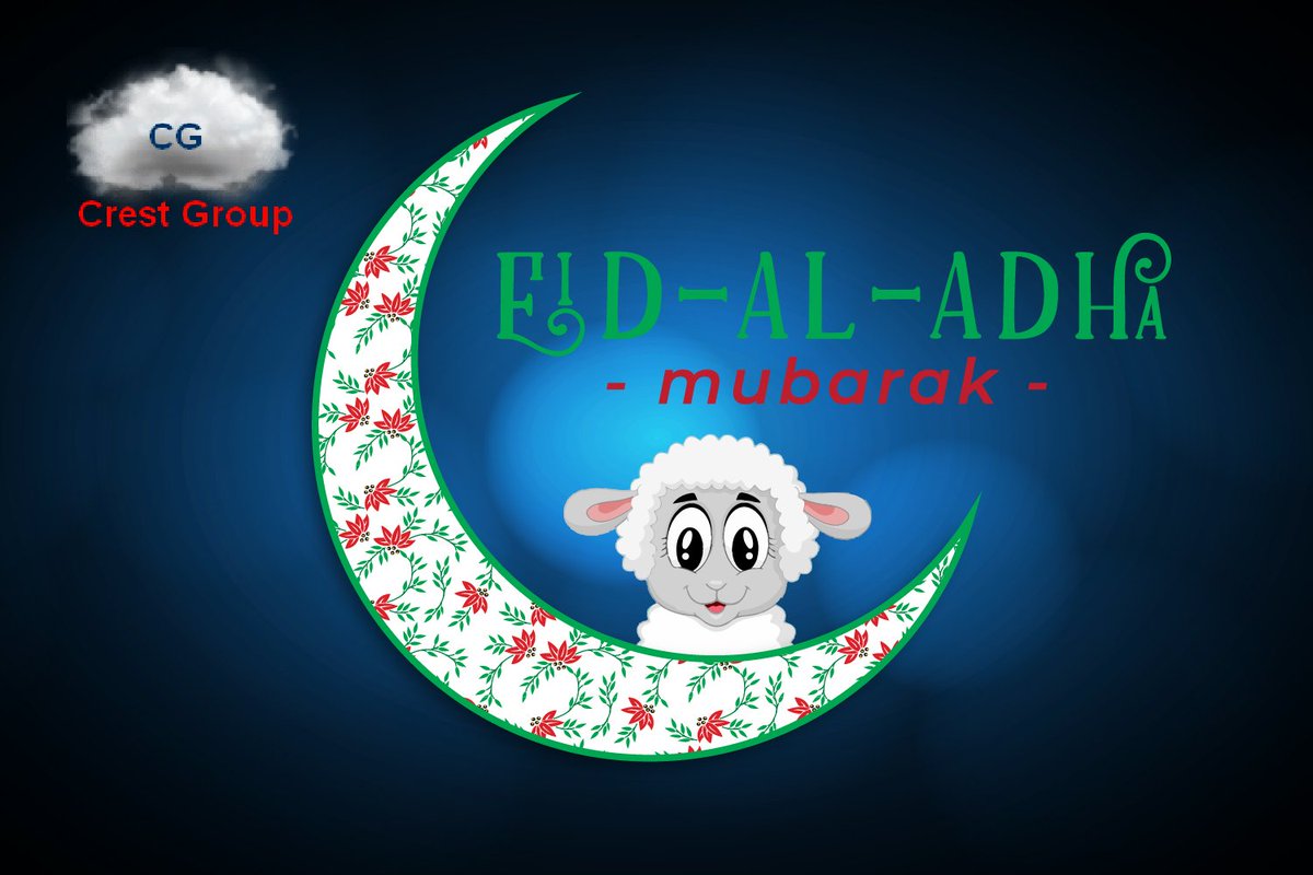 Crestlogixcom's tweet image. Crest Logix wishes all the connections Eid Mubarak. May you and your family be blessed on this auspicious day.

#Eid_Al_Adha