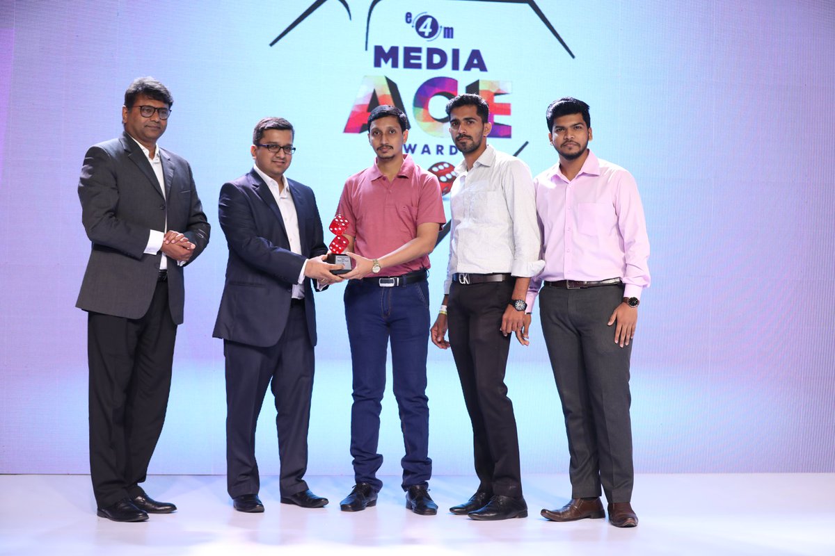 posterscope_ind's tweet photo. We're pleased to have won the Specialized Agency of the Year Award at #MediaAceAwards 2019
Congratulations!! @IsobarIndia @InDeed_DANIndia @dentsuXIndia @WATConsult
#OOH #Agency #AwardWinning #DentsuAegisNetwork #OneDAN https://t.co/bkGWhbOY2f