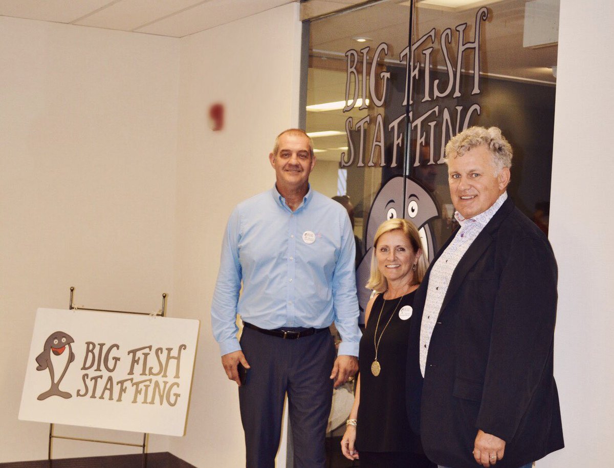 BigFishStaffing's tweet photo. In collaboration with our community partners; CUPS, Spolumbos, Center For Suicide Prevention and MLA Len Webber we celebrated the move to our new office with an Open House Thursday August 8th. https://t.co/8ANyehqjo0
