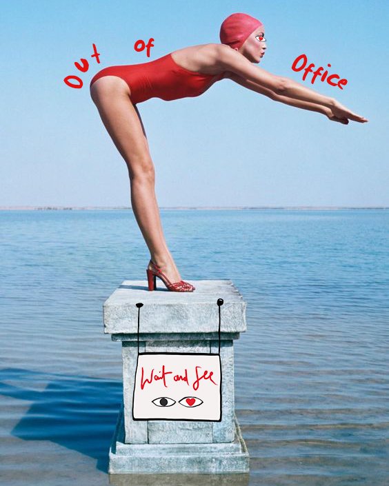 BEST MONDAY EVER 🏊♀
#EnjoyYourSummer #WaitAndSeeStyle More on bit.ly/14OLMC8 #waitandseemilan