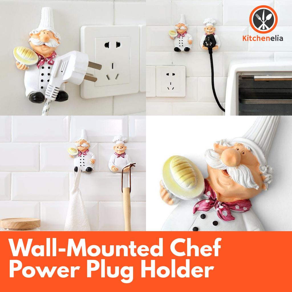 "This chef-design wall decor can hold unused appliances power cord to keep kitchen tidy. Free worldwide shipping. " bit.ly/2puqcWT #cooking #kitchen #kitchentools #kitchengadgets #chef
