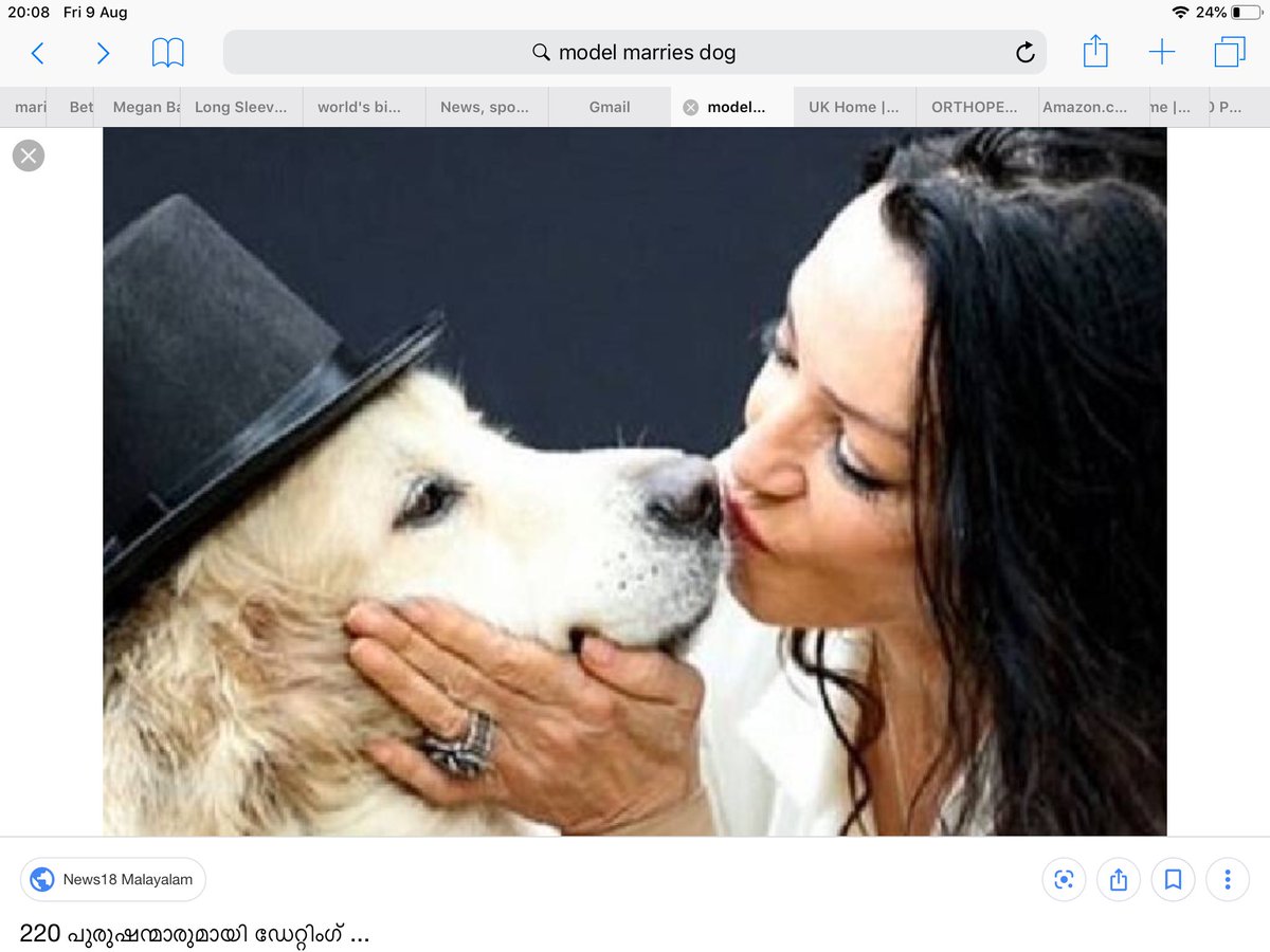 HoadElizabeth's tweet photo. @GMB @ProfNoelFitz I got terrible criticism for kissing my rescue retriever on the lips when I married him live on @thismorning . Great to see @NoelFitzpatrick kissing beautiful Sky! https://t.co/k6brkrzIBJ