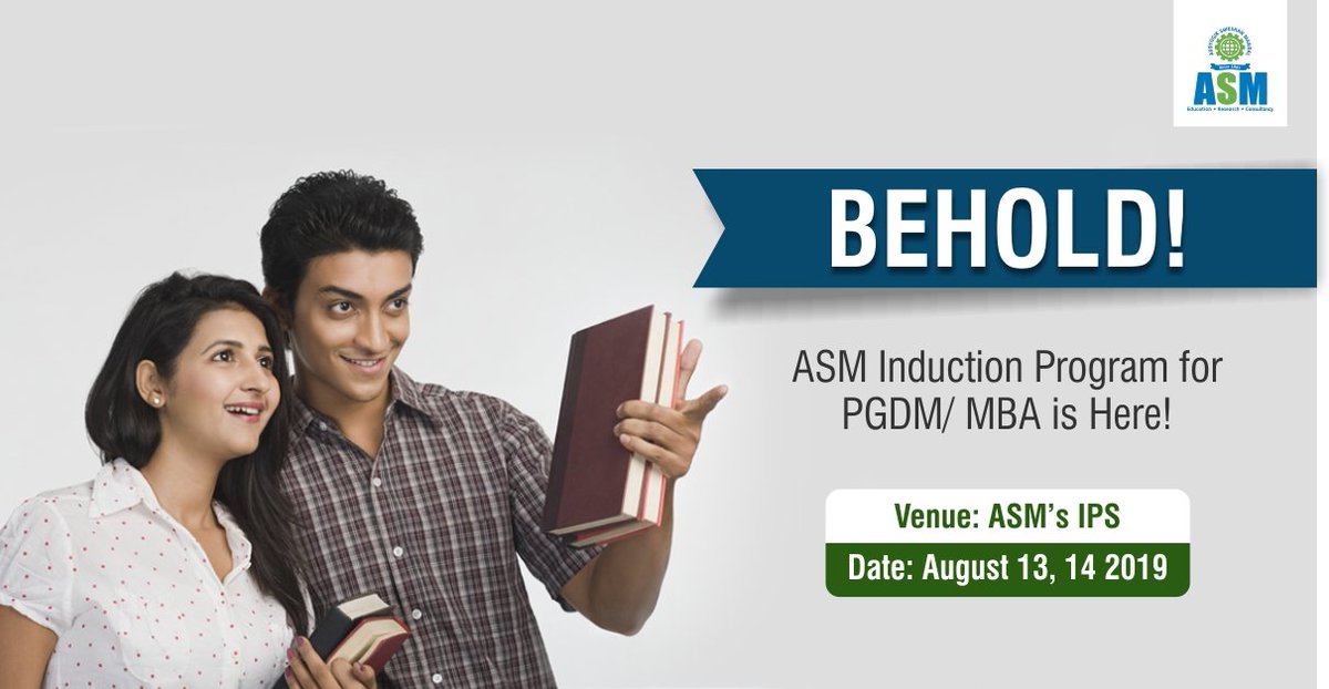 ASM_Group's tweet photo. There is a lot that is waiting for you. At ASM's IBMR MBA/PGDM Induction Programme 2019, come and get the right guidance from faculty and motivational speakers. #ASMGroup #InductionProgramme2019 #ASMInstitutes #MBA #PGDM #WelcomeAtASM https://t.co/Psnv5pdZzD
