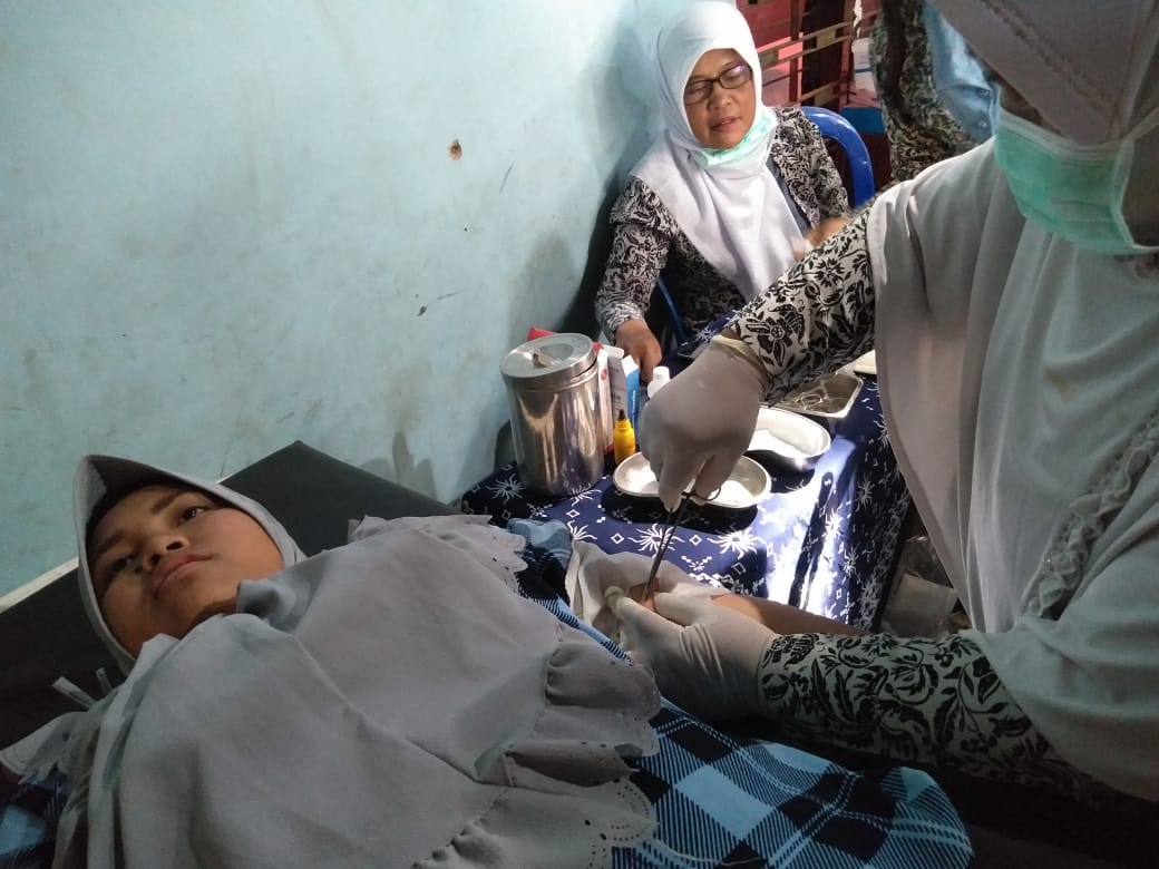 Pelayanan KB dalam rangka HARGANAS Ke XXVI Th. 2019