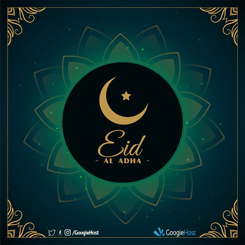 am_anwaa's tweet image. May Allah’s blessings light up your life with happiness, purity &amp;amp; prosperity! Eid-al-Adha Mubarak! 🌙🕌
#EidAdhaMubarak | #EidAlAdha | #GoogieHost